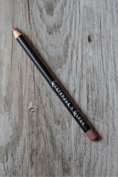 Mineral Lip Liner in Neutral, a nude sand brown. Made in the USA by Gunpowder N Gloss • Proudly sold on LIVInOutdoors