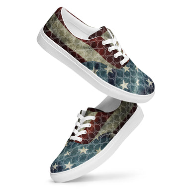 Liberty Lace-up Canvas Shoes